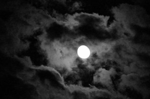 Autumn solstice moon